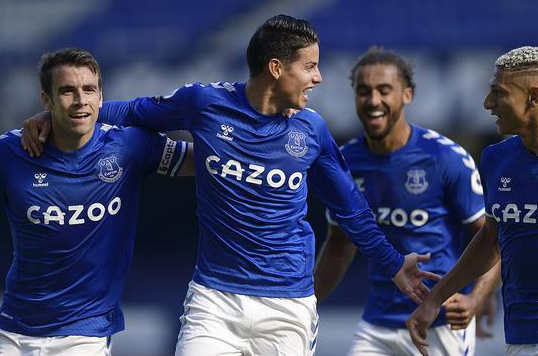 英超-埃弗顿主场5-2大胜西布朗 J罗传射+造红牌!勒温戴帽 英超-埃弗顿主场5-2大胜西布朗 J罗传射+造红牌!勒温戴帽